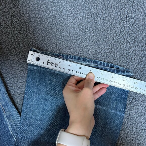 Levi's Skinner USA Made Low Rise Boot Cut Jeans - Men's Size 34*32 - Blue - Picture 12 of 12